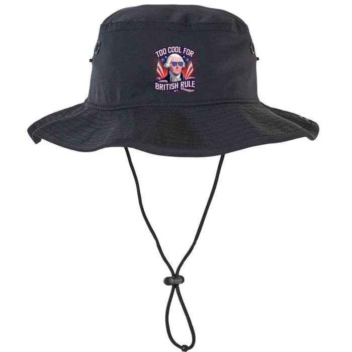 Too Cool For British Rule Independence Day Legacy Cool Fit Booney Bucket Hat