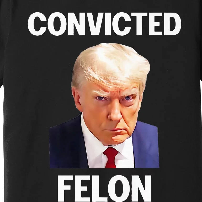 Trump Convicted Felon Premium T-Shirt