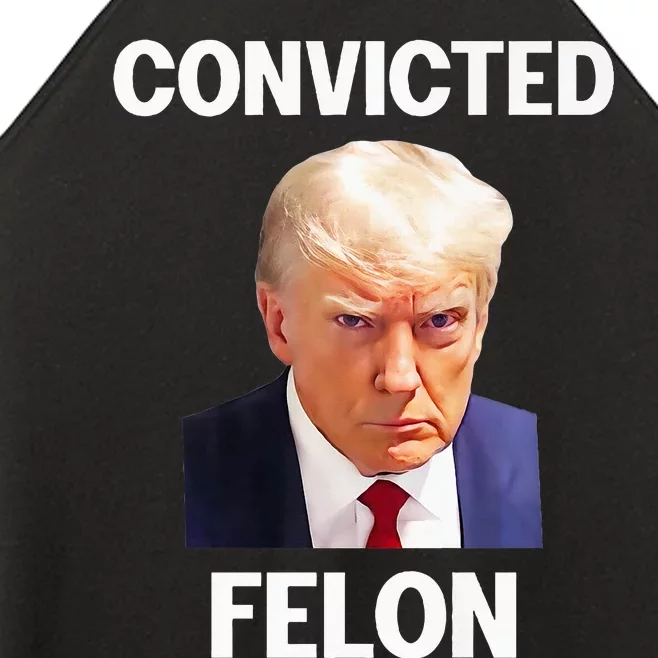 Trump Convicted Felon Women’s Perfect Tri Rocker Tank