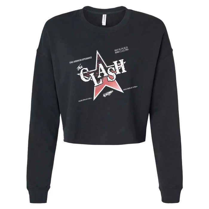 The C.L.A.S.H Flyer 81 Cropped Pullover Crew