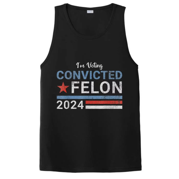 Trump Convicted Felon Performance Tank