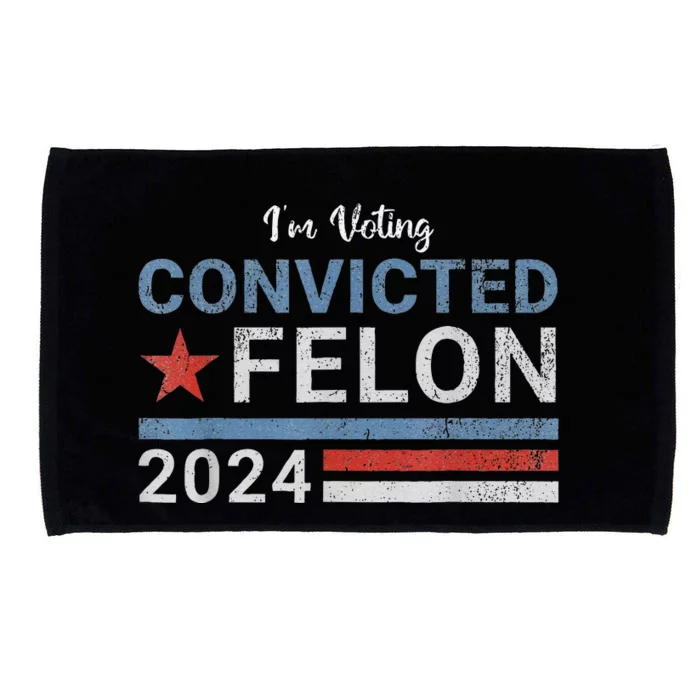 Trump Convicted Felon Microfiber Hand Towel