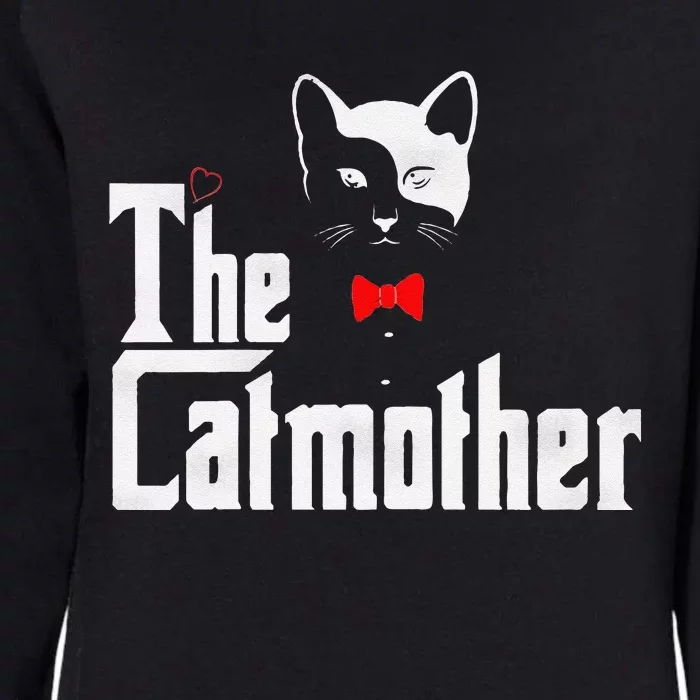 The Catmother Funny Cat Mom Gifts Father Of Cats. Womens California Wash Sweatshirt