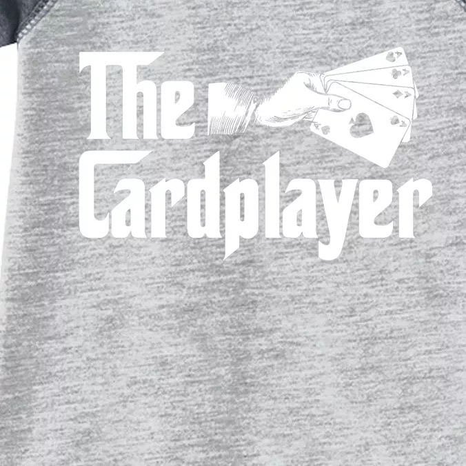 The Cardplayer Funny Poker Card Player Casino Gambler Infant Baby Jersey Bodysuit