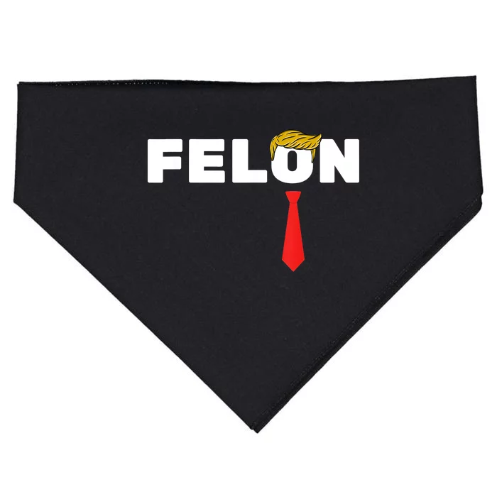 Trump Convicted Felon 34 More Reasons To Vote For Trump USA-Made Doggie Bandana