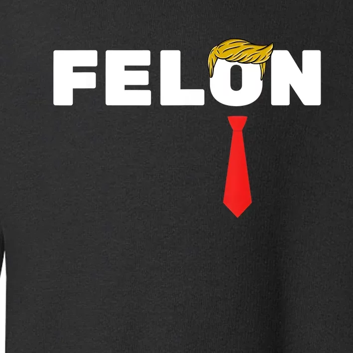 Trump Convicted Felon 34 More Reasons To Vote For Trump Toddler Sweatshirt