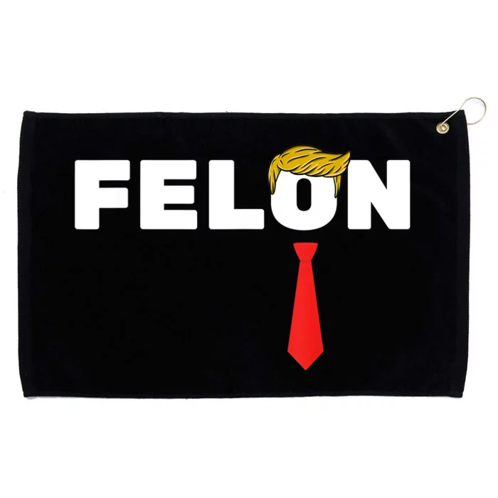 Trump Convicted Felon 34 More Reasons To Vote For Trump Grommeted Golf Towel