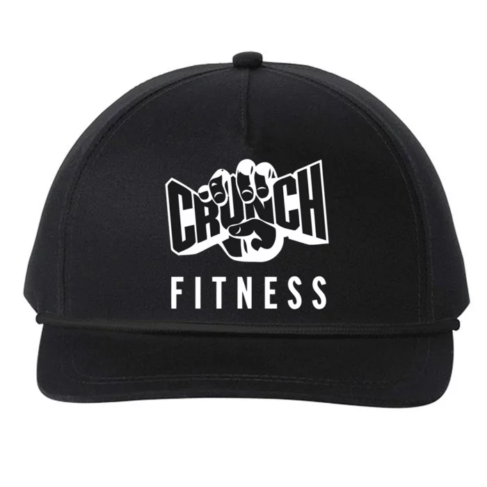 The Crunch Fitness Snapback Five-Panel Rope Hat