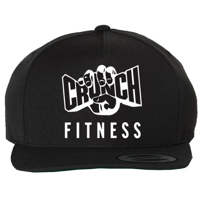 The Crunch Fitness Wool Snapback Cap