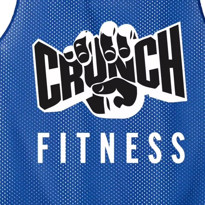 The Crunch Fitness Mesh Reversible Basketball Jersey Tank