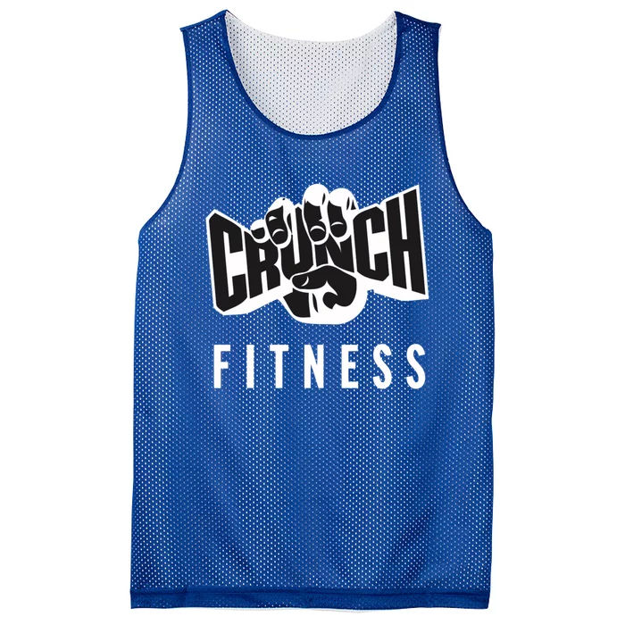 The Crunch Fitness Mesh Reversible Basketball Jersey Tank