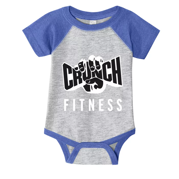 The Crunch Fitness Infant Baby Jersey Bodysuit