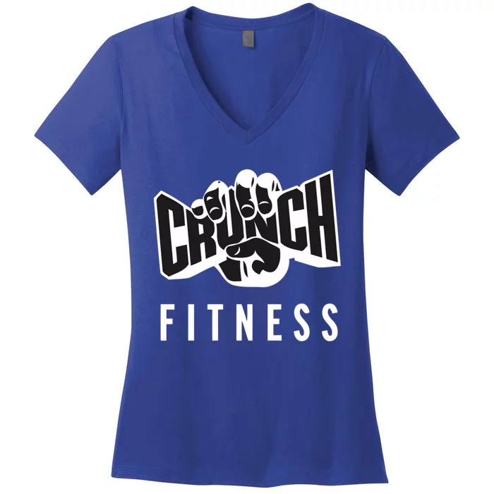 The Crunch Fitness Women's V-Neck T-Shirt