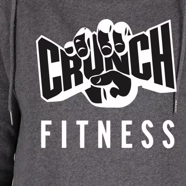 The Crunch Fitness Womens Funnel Neck Pullover Hood