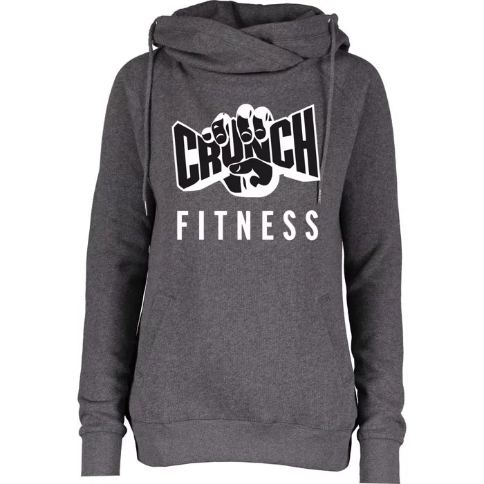 The Crunch Fitness Womens Funnel Neck Pullover Hood