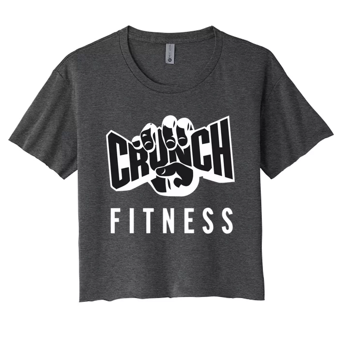 The Crunch Fitness Women's Crop Top Tee