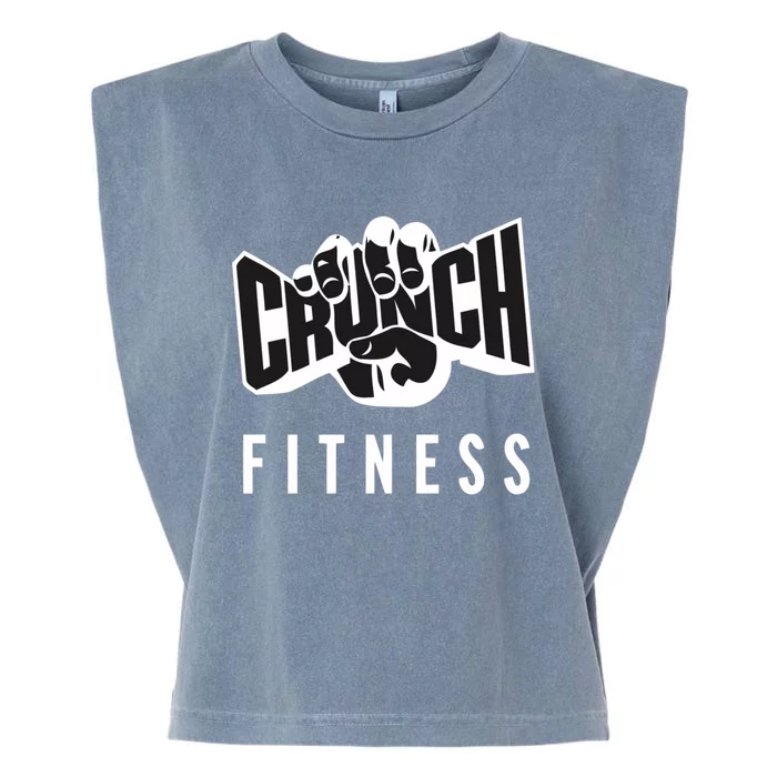 The Crunch Fitness Garment-Dyed Women's Muscle Tee