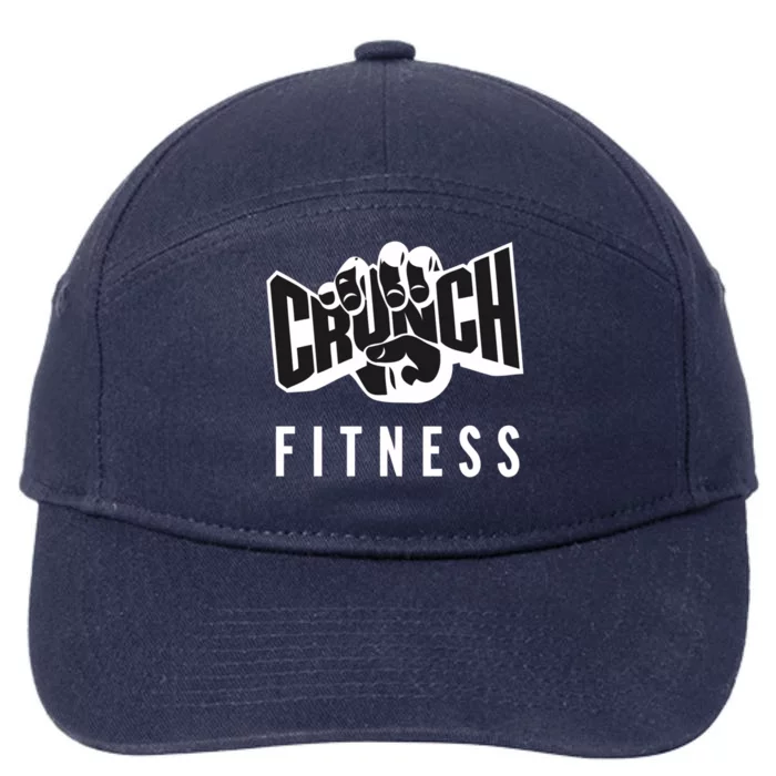 The Crunch Fitness 7-Panel Snapback Hat