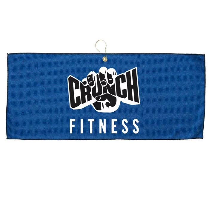 The Crunch Fitness Large Microfiber Waffle Golf Towel