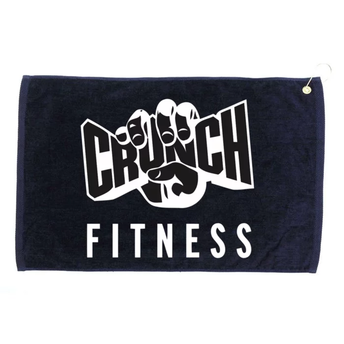 The Crunch Fitness Grommeted Golf Towel