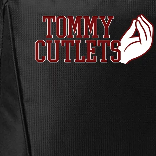 Tommy Cutlets Football Quarterback Italian Hand City Backpack