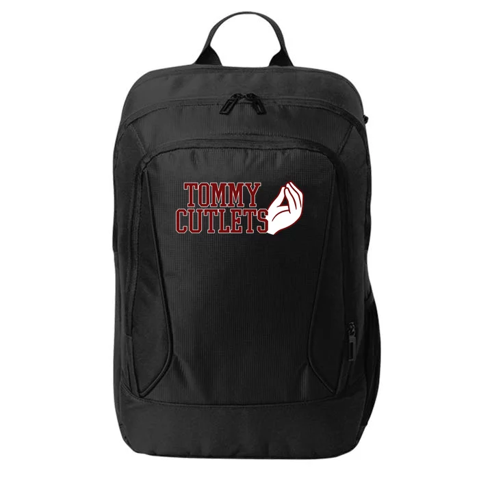 Tommy Cutlets Football Quarterback Italian Hand City Backpack