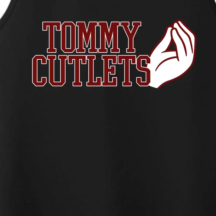 Tommy Cutlets Football Quarterback Italian Hand Performance Tank