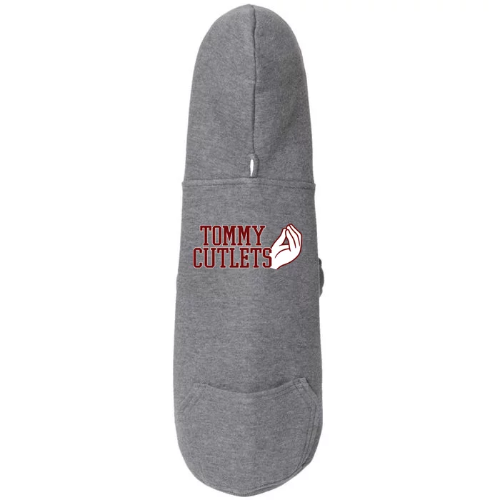 Tommy Cutlets Football Quarterback Italian Hand Doggie 3-End Fleece Hoodie