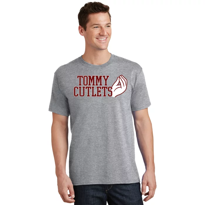 Tommy Cutlets Football Quarterback Italian Hand T-Shirt