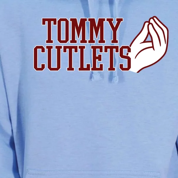 Tommy Cutlets Football Quarterback Italian Hand Unisex Surf Hoodie