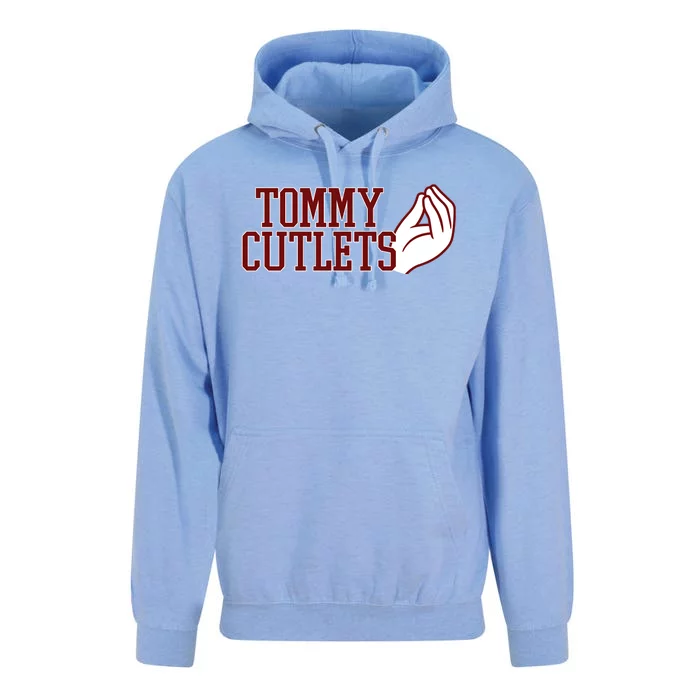 Tommy Cutlets Football Quarterback Italian Hand Unisex Surf Hoodie