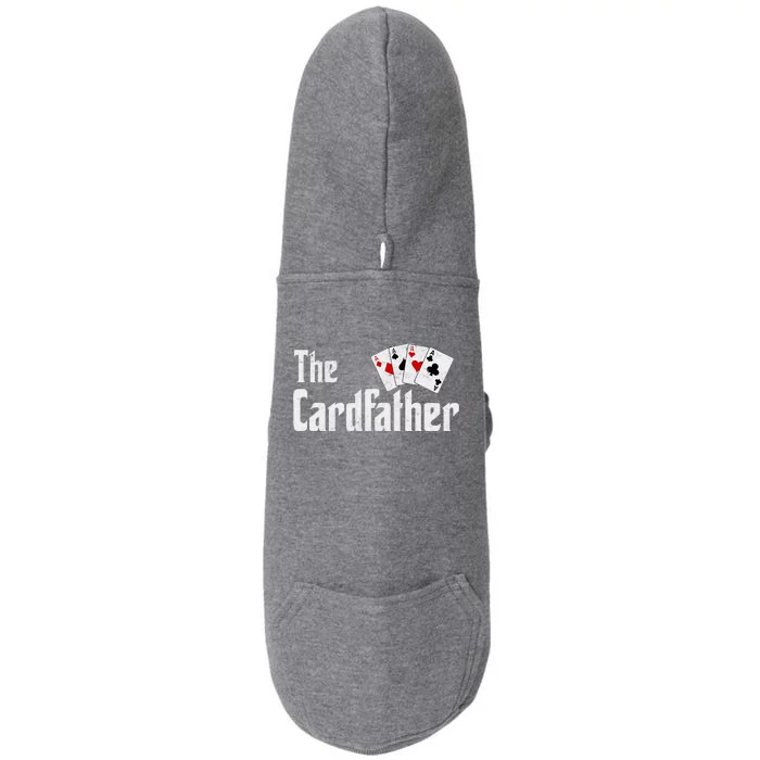 The Card Father Poker Game Cards Doggie 3-End Fleece Hoodie