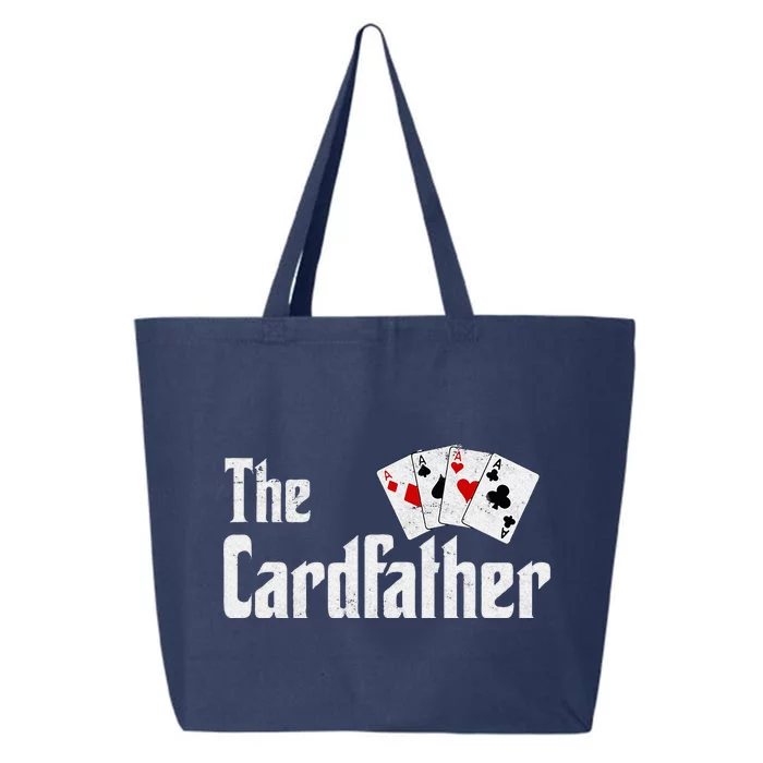 The Card Father Poker Game Cards 25L Jumbo Tote