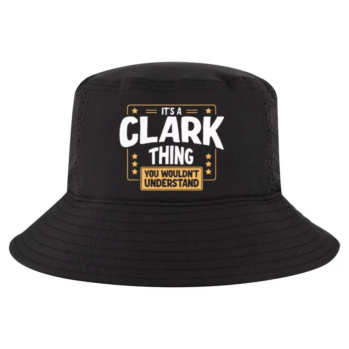 Team Clark Family Member Cool Comfort Performance Bucket Hat