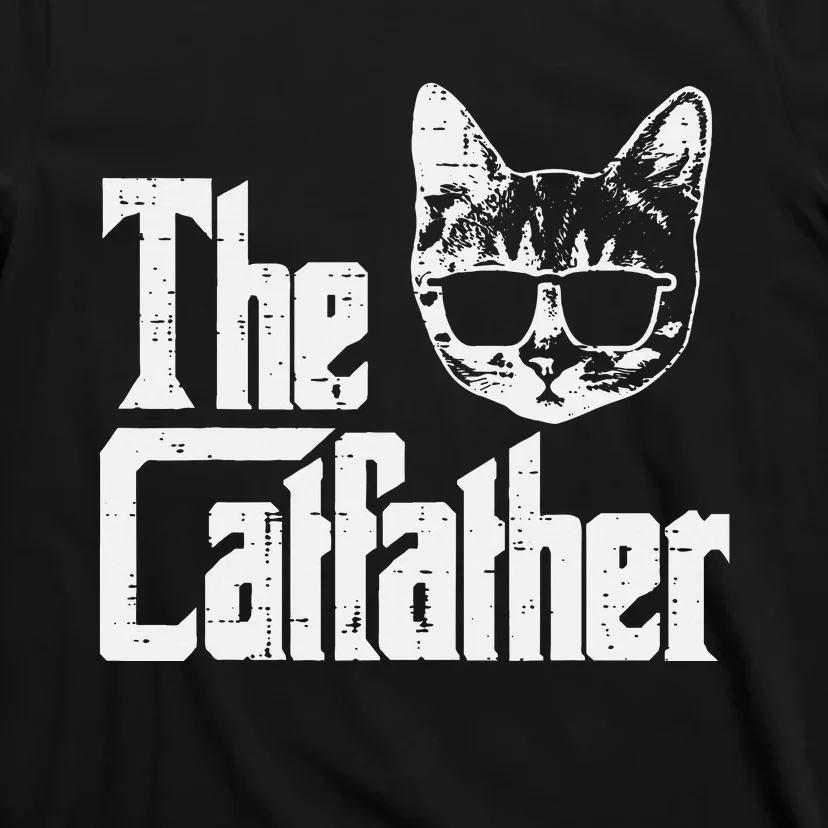 The Cat Father Funny Cat Dad Movie Pun Papa T-Shirt