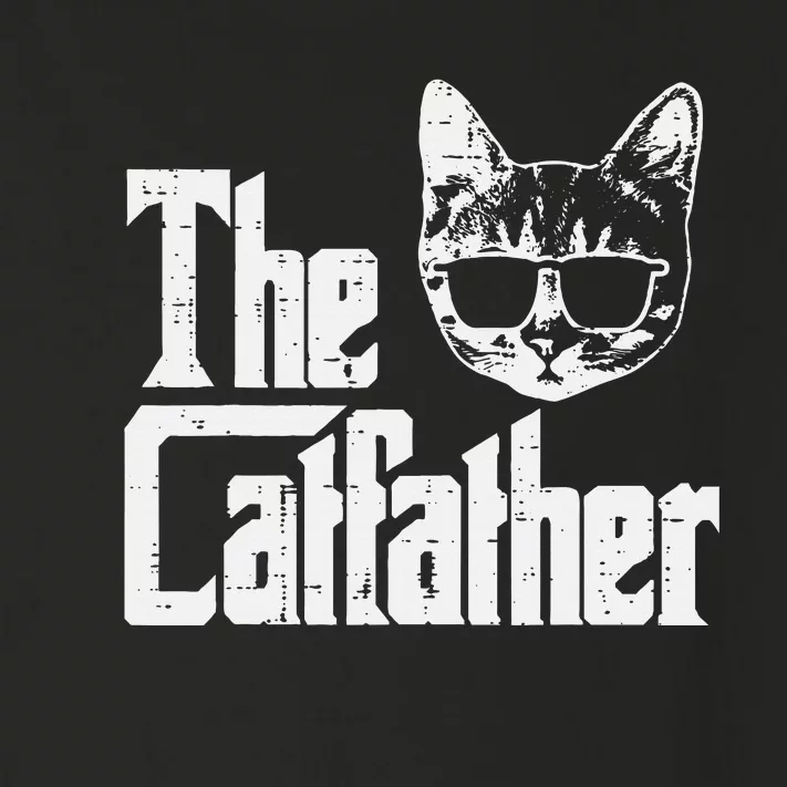 The Cat Father Funny Cat Dad Movie Pun Papa Toddler Long Sleeve Shirt