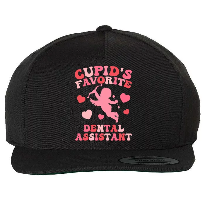 Tooth Cupids Favorite Dental Assistant Valentine's Dentist Cool Gift Wool Snapback Cap