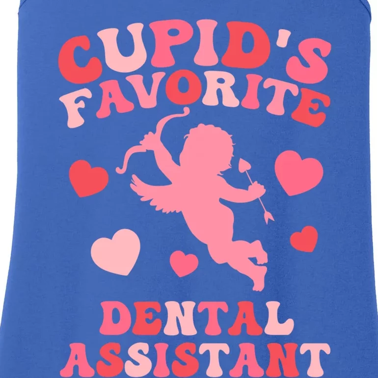 Tooth Cupids Favorite Dental Assistant Valentine's Dentist Cool Gift Ladies Essential Tank