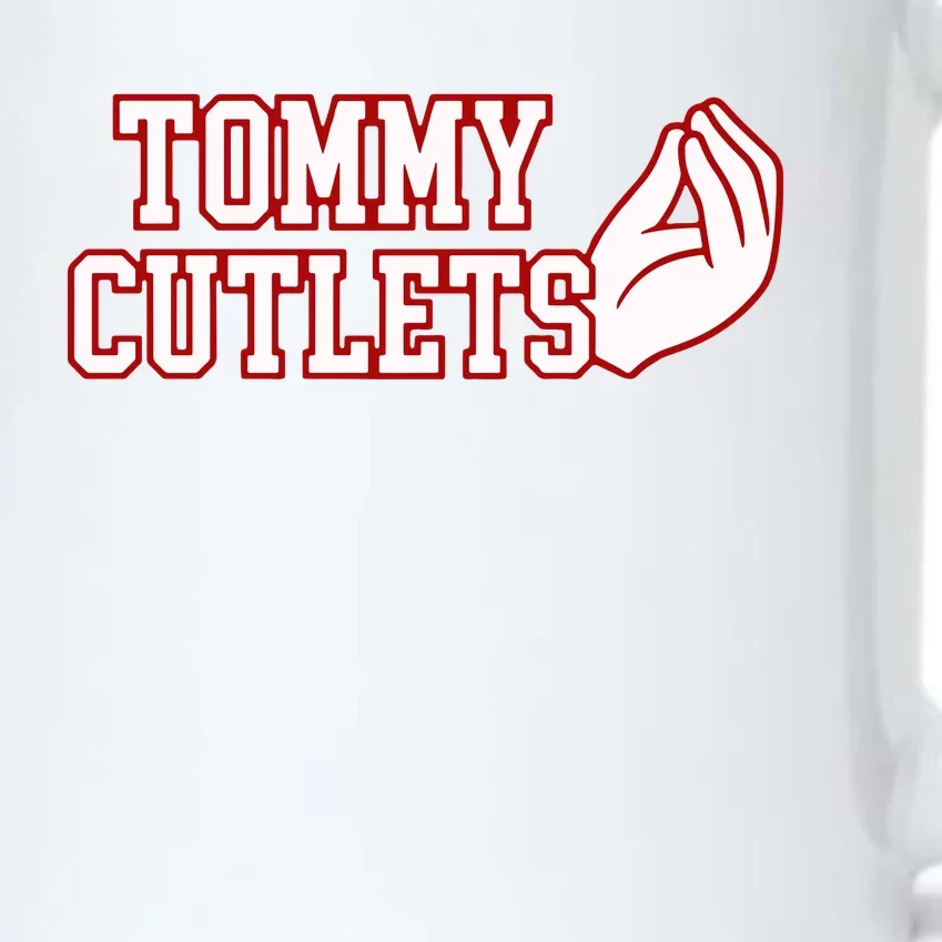 Tommy Cutlets Football Quarterback Ny Italian Hand Gesture Black Color Changing Mug