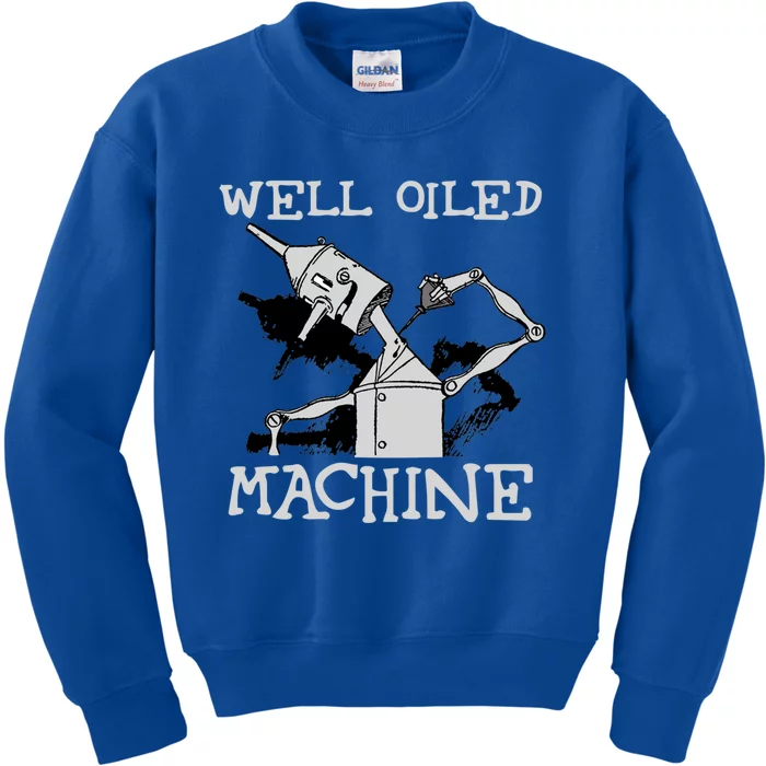 Tin Cool Gift Artwell Oiled Machine Retro Wizard Of Oz Cool Gift Kids Sweatshirt