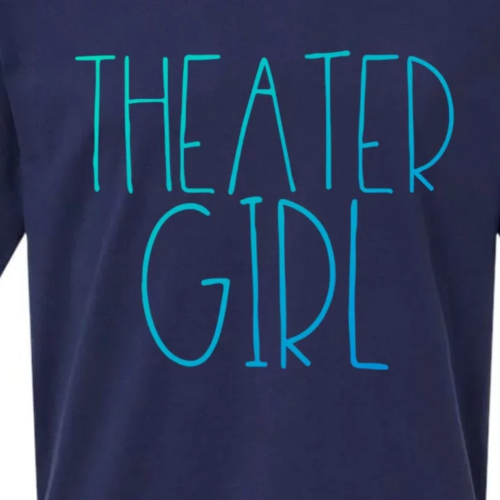 Theatre Cute Gift Broadway Musical Fan Christmas Gift Cute Funny Gift Sueded Cloud Jersey T-Shirt