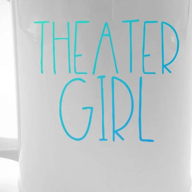 Theatre Cute Gift Broadway Musical Fan Christmas Gift Cute Funny Gift Front & Back Beer Stein