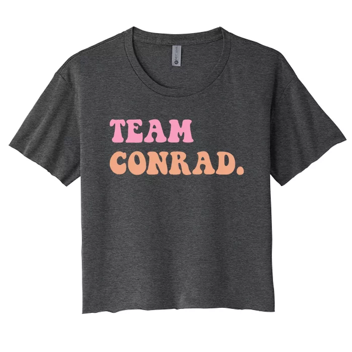 Team Conrad Groovy Women's Crop Top Tee