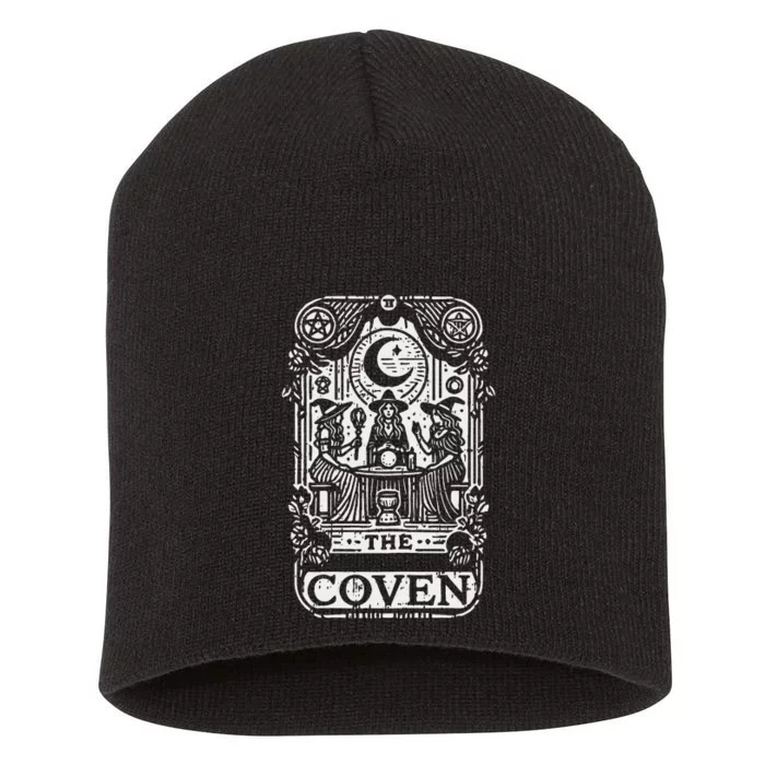 The Coven Gothic Wedding Wife Mrs Fiancee Engaged Couple Short Acrylic Beanie