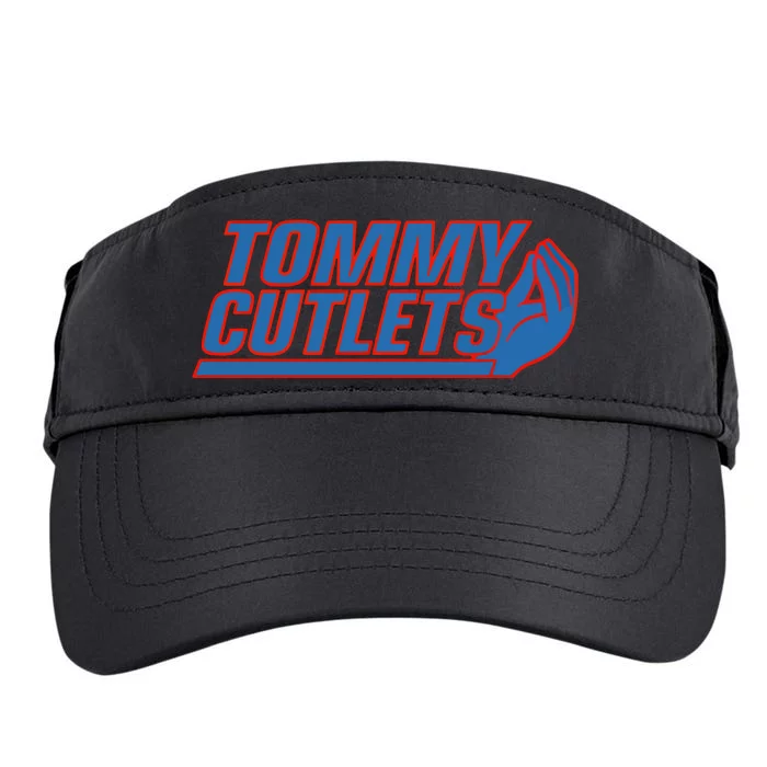 Tommy Cutlets Giant New York Football Adult Drive Performance Visor