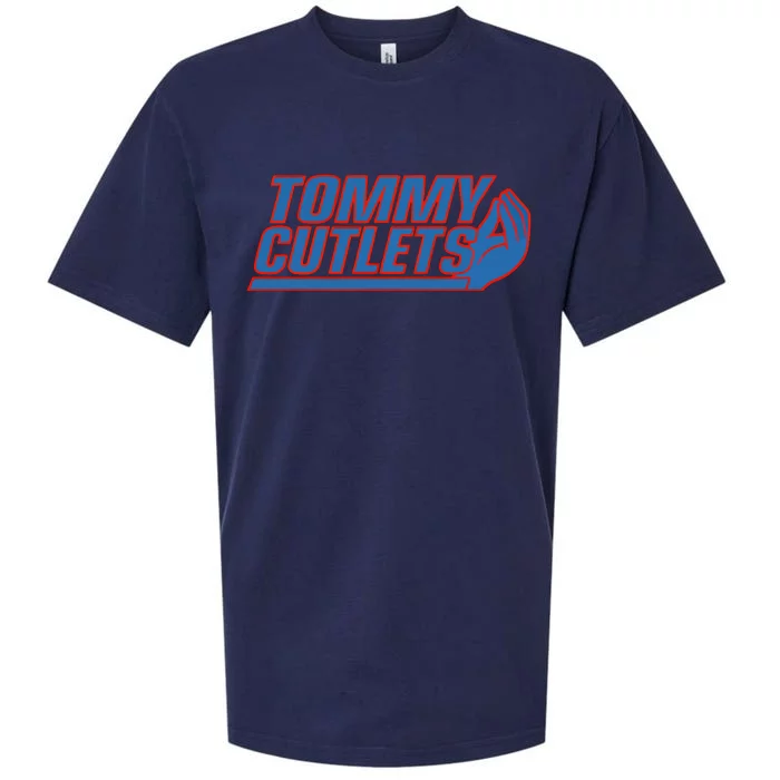 Tommy Cutlets Giant New York Football Sueded Cloud Jersey T-Shirt