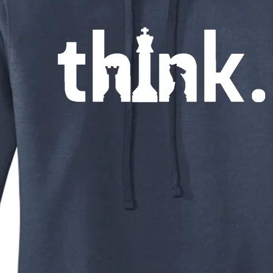 Think Chess Game Sport Women's Pullover Hoodie