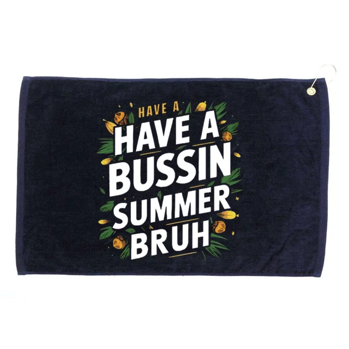 Teacher Cool Gift Grommeted Golf Towel