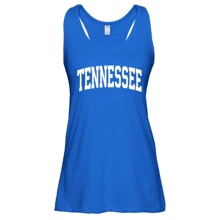 Tennessee Crewneck Gift Sports College Style State Usa Ladies Essential Flowy Tank