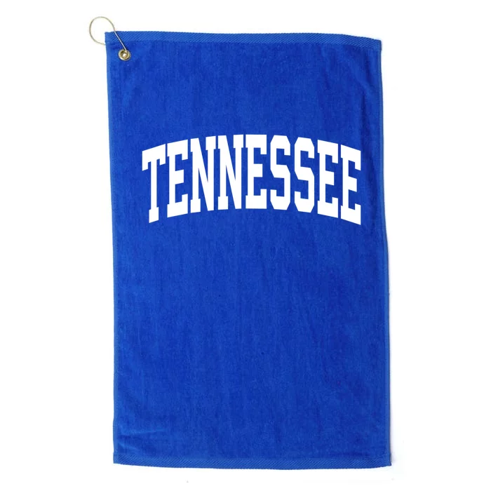 Tennessee Crewneck Gift Sports College Style State Usa Platinum Collection Golf Towel